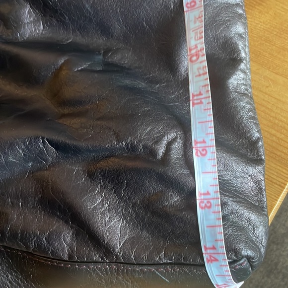 Daniel Genuine leather handbag. Purple/brown litmus colour. Never used. - Picture 6 of 6